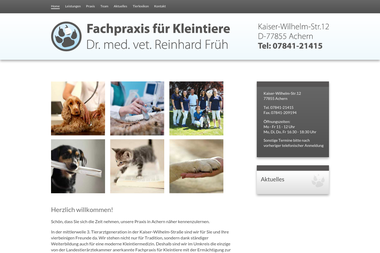 Dr. Reinhard Früh - Fachpraxis für Kleintiere