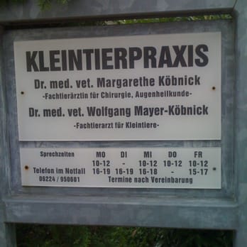 Dr. med. vet. Margarethe Köbnick