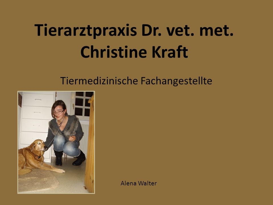 Tierarztpraxis im Ried - Christine Kraft