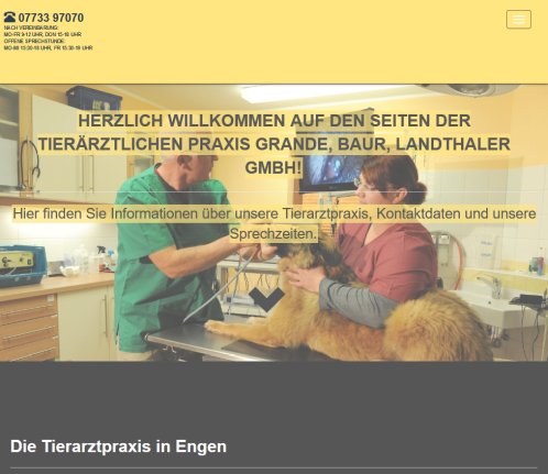 Grande, Baur, Landthaler Gmbh Tierärztliche Praxis