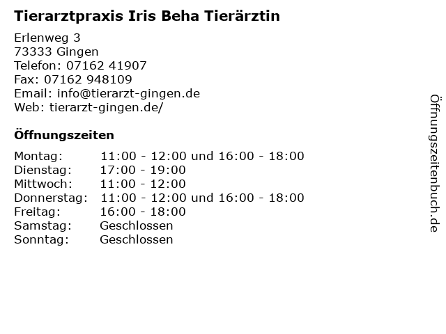 Iris Beha Tierärztin