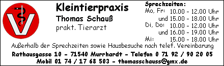 Kleintierpraxis Thomas Schauß