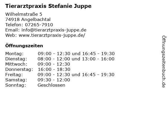 Tierarztpraxis Stefanie Juppe