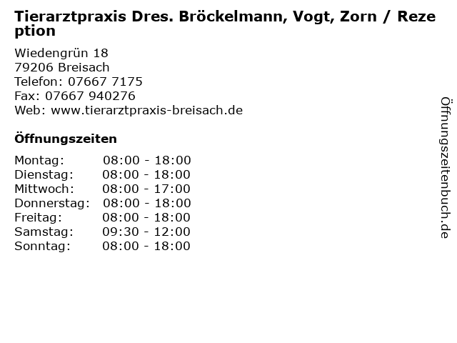 Tierarztpraxis Bröckelmann und Vogt