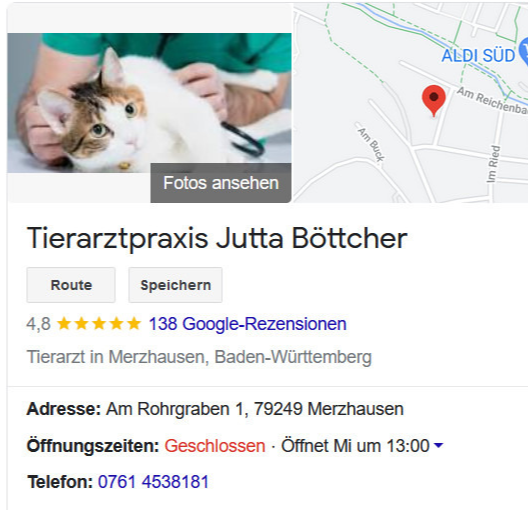 Tierarztpraxis Jutta Böttcher