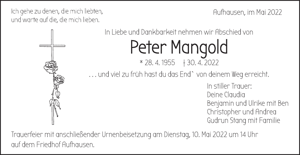 Hans-Peter Mangold Tierarzt