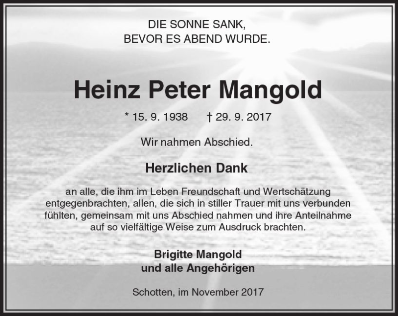 Hans-Peter Mangold Tierarzt