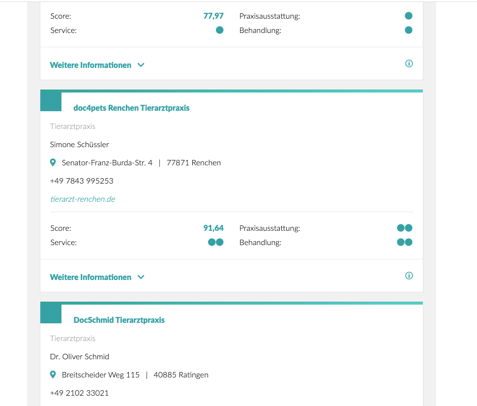 Tierärzte - doc4pets Renchen GmbH