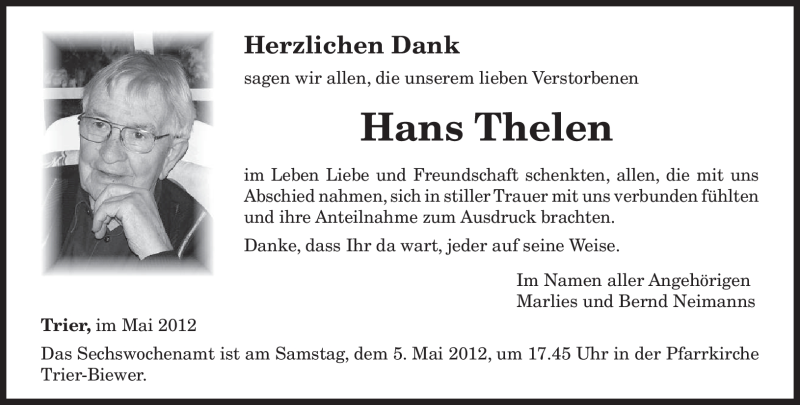 Dr. Hans Thelen