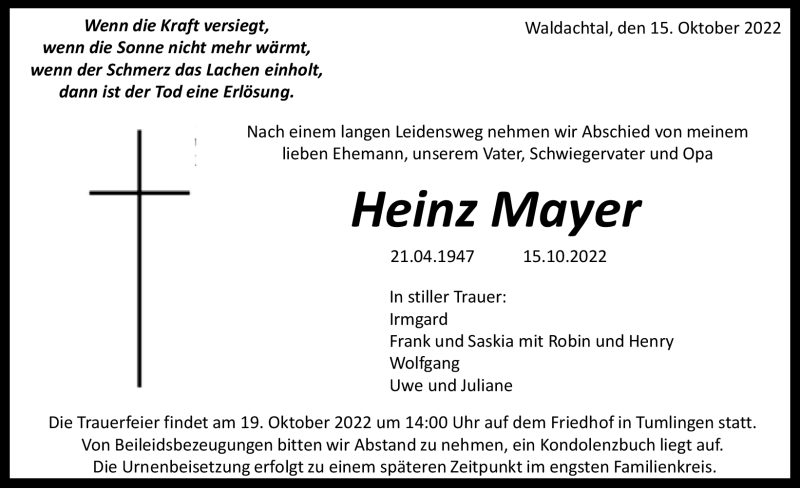 Heinz Mayer Tierarzt