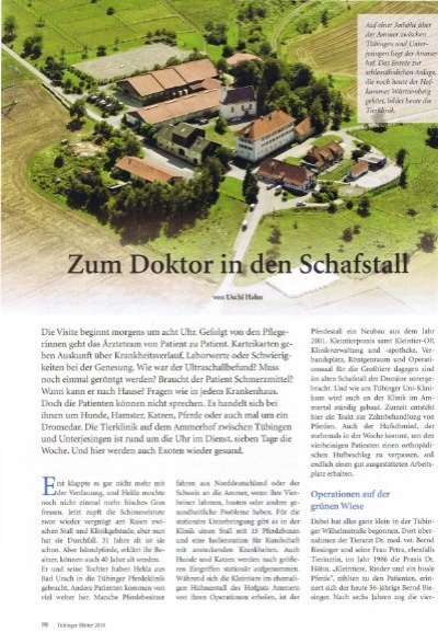 Pferde- und Kleintierpraxis Domäne Ammerhof