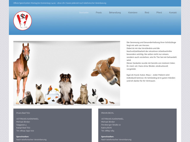 Vetpraxis Isarwinkel - Michael Binder