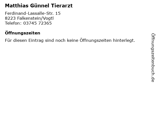 Matthias Günnel Tierarzt