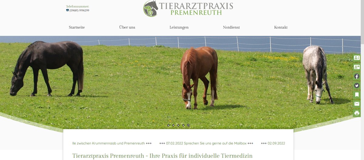 Tierarztpraxis Premenreuth