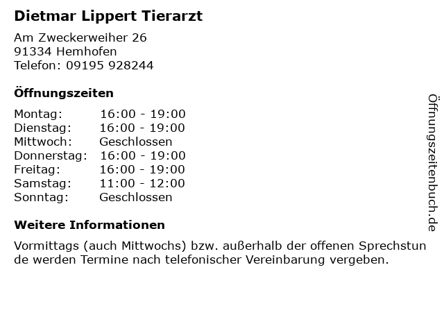 Kleintierpraxis Dietmar Lippert