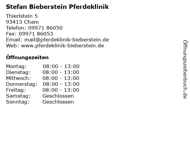 Pferdeklinik Bieberstein