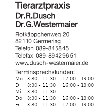 Tierarzt / Tierarztpraxis Dusch & Westermaier