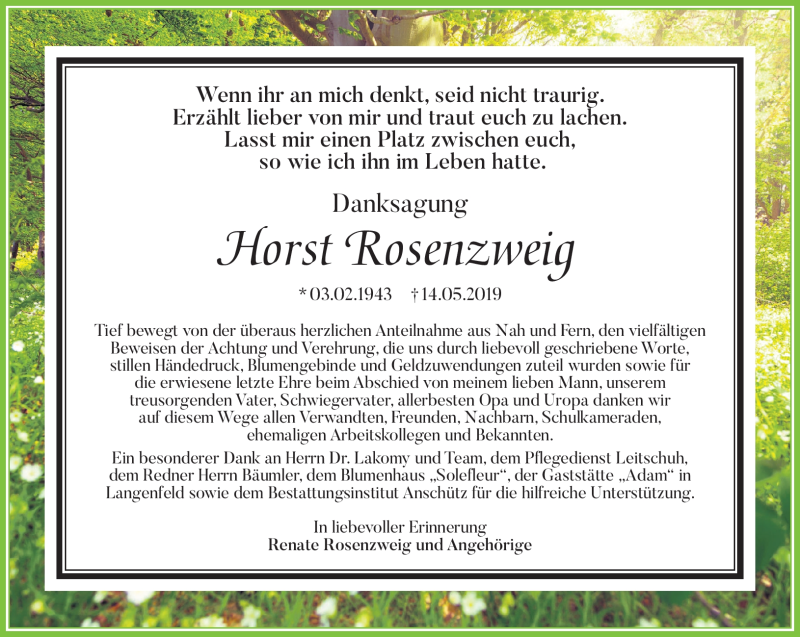 Horst Rosenzweig