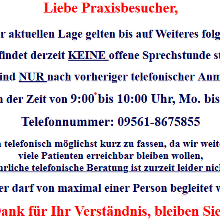 Tierarztpraxis für Kleintiere Tatiana Sonnenberg