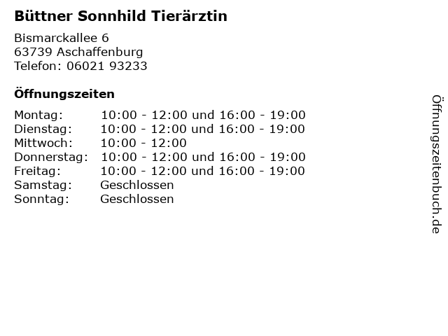 Büttner Sonnhild Tierärztin