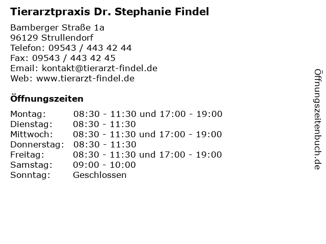 Tierarztpraxis Dr. Stephanie Findel