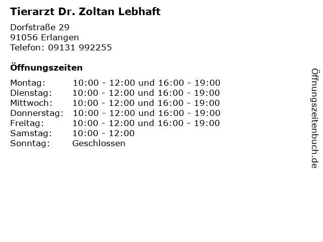 Dr. Zoltan Lebhaft