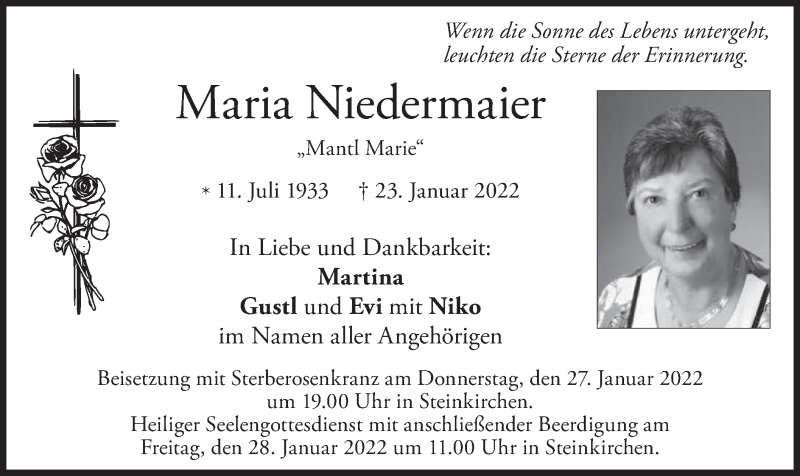 Notburga Maria Niedermaier